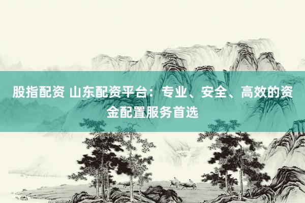 股指配资 山东配资平台：专业、安全、高效的资金配置服务首选