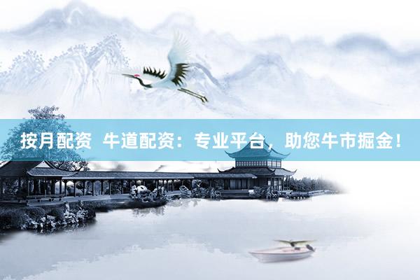 按月配资  牛道配资：专业平台，助您牛市掘金！